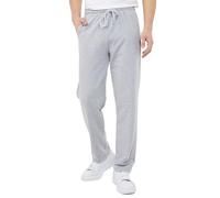 COMEOR Men's Cotton Jogging Pants - Long Men's Sweatpants - Men's Jogger Training Trousers, Relaxing Track Suit Bottom (Grey, XXL)