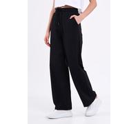 COMEOR Wide Leg Joggers Womens Jogging Bottoms Trousers Drawstring S BNWT Black