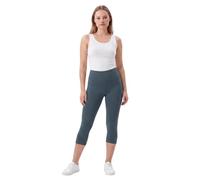 COMEOR Women's 3/4 Breathable Cotton High Waist Capri Trousers, Short Sports Leggings, Cycling Shorts, Elastic Opaque Yoga Trousers, Sports Trousers