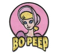 Comercial Mercera Disney © Toy Story 4 Bo Peep - Iron On Patches Adhesive Emblem Stickers Appliques, Size: 2.36 x 2.36 Inches