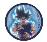 COMERCIAL MERCERA Iron On Patch for Fabrics, Dragon Ball, Patches for T-shirts, Hats, School Backpacks, 100% Polyester, Printed on Fabric, 6.5 x 5.5-6 cm (Goku)