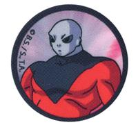 COMERCIAL MERCERA Iron-On Patch for Fabrics, Dragon Ball, Patches for T-shirts, Hats, School Backpacks, 100% Polyester, Printed on Fabric, 6.5 x 5.5-6 cm (Jiren)