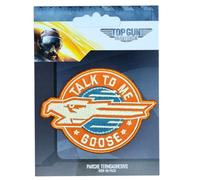 Comercial Mercera Iron-on Patch for Fabrics, Top Gun, Goose, Original, Iron-On Patch Ideal for Hats, Jackets, T-shirts or School Backpacks, 100% Polyester