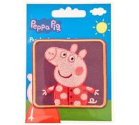 Comercial Mercera Peppa Pig Iron-on Patch 6 x 6,4 cm for Kids with Nursery Cartoon Original Vintage, Clothing Jeans Denim Birthday Gift