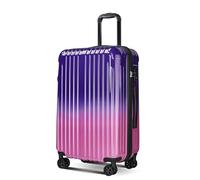 Comeria Expandable Carry on Luggage Suitcase with Wheels, Magic, M(24 In | 22x14x9 Airline Approved, Gradient PC+ABS Hardshell, Expands 2", 360° Spinner Wheels, TSA Lock,