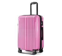 Comeria Expandable Carry on Luggage Suitcase with Wheels, Romantic Rose, S | 22x14x9 Airline Approved, Gradient PC+ABS Hardshell, Expands 2", 360° Spinner Wheels, TSA Lock,