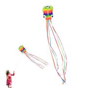 Comet Arcoíris Comets | 16.4x2.62 Feet Comet of a Rope | Comet Rainbow with Long Lines | Portable Interactive Toys For Parent & Kids
