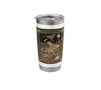 Comet Moth Constellation Tarot Card Occult Goth Stainless Steel Insulated Tumbler