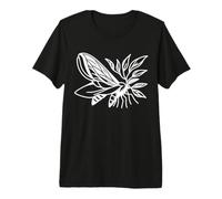 Comet Moth Line Art Entomologist Premium T-Shirt
