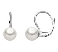 Comete women's earrings from the collection pearl evergreen earrings white gold 750 cultured pearls 7/7.5 The reference is ORP-752 B, gold > white gold, pearl