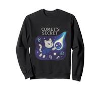 Comets Secret Cosmic Zodiac Cat Sweatshirt