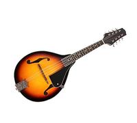 COMETX Basswood Mandolin 8-String Basswood Sunburst Mandolin Musical Instrument with Rosewood Adjustable Bridge