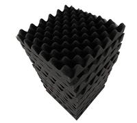 COMETX Egg Foam Padding 12PCS 30 * 30 * 5cm Foam Panels Egg Foam Pad Sound Isolation Foam for Home Studio Theater KTV