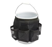 COMETX Fishing Bucket Organizer Ice Fishing Bucket for 5 Gallon Bucket Tool Organizer with Multiple Pockets for Car Washing Fishing Garden Fighting