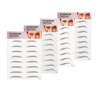 COMETX Permanent Waterproof Tattoo Eyebrow Sticker Waterproof Permanent Eyebrow 3D Imitation Eyebrow Tattoos 3D Hair-Like Authentic Eyebrows Waterproof Durable Makeup