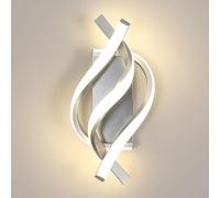 Comey LED Wall Lights Indoor, 22W Chrome Modern Wall Lamp, LED Wall Sconce Light, Wall Lighting Fixtures for Bedroom Living Room Stairs Hallway Hotel, 4500K Natural White