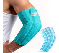 Comfcube Elbow Ice Pack Wrap for Tendonitis & Tennis Elbow, 2 Hours Long Lasting Cold Compression Flexible Ice Pack Sleeve, Pain Relief for Golfers Arm, Arthritis, Injuries