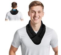 Comfcube Neck Ice Pack Wrap for Cervical Pain and Cooling, 2 Hours Long Lasting Cold Ice Pack for Neck Injuries, Flexible Cold Pack for Hot Weather, Hot Flashes, Surgery, Office Pressure, Tension