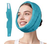 Comfcube Wisdom Teeth Ice Pack Head Wrap, 2 Hours Long Lasting Cold Therapy Flexible Snug Fit Jaw Face Ice Pack for Oral Surgery, TMJ, Teeth Removed Pain, Cosmetic Injection, Swelling