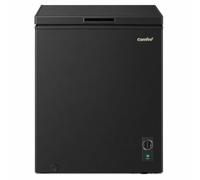 COMFEE' 143L Chest Freezer, Convertible Refrigeration Mode, RCC146BL2UK(E) | Inverter Compressor, 4 Star Freezer, Power Outage Protection, D+ Cooling System, for Kitchens, Garages, Black