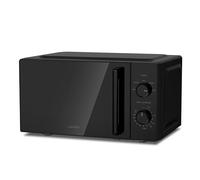 COMFEE' 20L Compact Microwave, 700W with Inverter, 5 Power Levels, Easy-Clean, Energy Efficient, Space Saving for Small Kitchen - CMO-MM202NF(BK)