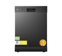 COMFEE' Dishwasher Freestanding, 13 Place Settings, 60cm, Black