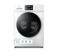 COMFEE' Freestanding Washer Dryer 2 in 1,10KG/7KG Load,60cm,Steam Care,BLDC Motor,Auto Dry,Woolmark,Touch Panel,White-CFP03ED100W-UK