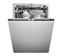 COMFEE' KWH-BD1413I-B Fully Integrated Dishwasher with 14 Place Settings, Auto Door Open Drying, 44dB Low Noise, Built-in Dishwasher with Auto Sensing Wash, Rapid Wash, Adjustable Upper Basket - Black