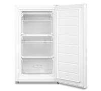 COMFEE' RCU60WH2(E) 60 Litre Freestanding Under Counter, 48cm Upright Adjustable Thermostat, Reversible Door, 4 Star Rating Drawer, White [Energy Class E]