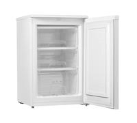 COMFEE' RCU83WH2(E) Freestanding Under Counter Freezer 88 Litre Capacity, 55cm wide, Reversible Door, 3 Drawers, 4 Star Freezer Rating, Adjustable Thermostat, White
