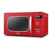 Comfee Retro Style Microwave Oven 800w 20L Light Red