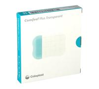 Comfeel Plus Transparent Hydrocolloid Dressings 5cm x 7cm (x10)