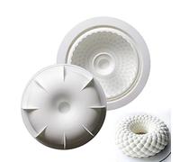 COMFEELING Silicone Cake Mousse Mold Hollow Baking Molds for Dessert Pastry Pudding Ice Cream