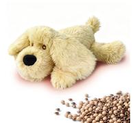 Comfheat Microwavable Heating Pad for Cramps Pain Relief, Great Gift Idea for Dog Lovers, Heated Plush Toy for Kids & Adults, Relieves Period Cramps, Baby Colic, Anxiety(Golden Retriever)