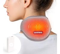 comfheat Portable Neck Heating Pad with Vibration Massage for Pain Relief
