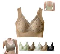 Comfiela Ivylift Bras for Seniors, IvyLift - Seamless Wire-Free Push-up Bra, Ivy Lift Bra for Seniors, Natural Lift Support Seamless Bras (1pcs-3,M)