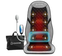 COMFIER Back Massager, Massage Chair with Adjustable Lumbar Support, 10 Vibration Motors 5 Modes Dual Heating Back Massager for Chair Home Office Recliner, Ideal Gifts for Men Women