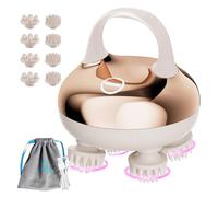 COMFIER Cordless Scalp Massager Hair Growth with 3 kneading Modes,Waterproof Head Massager with 8 Claws for Deep Cleansing,Head Scratcher,Body Massager for Stress Relief, Cat Massager