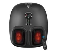 COMFIER Foot Massager Machine with Heat, Shiatsu Feet Massager, Foot Warmer, Remote Control, Customizable Settings for Home Office Use, Gifts for Women Men