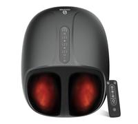 COMFIER Foot Massager with Heat,Shiatsu Foot Massager with Dual Heating,3 Kneading & 3 Compression,Heated Feet Massage for Plantar Fasciitis, Fits Up to Size 14,Gifts for Women Men