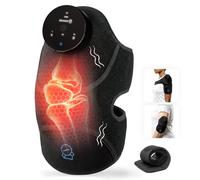 COMFIER Knee Massager with Heat, Smart Dial Control & Cordless Design | Dual Motor Vibration with 4 Modes, Graphene Fast Heating, 3 Heat Levels, Adjustable Timer & Comfortable Fit