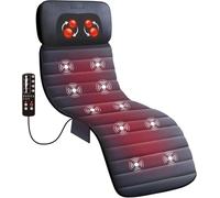 COMFIER Massage Mat with Heat, Detachable Shiatsu Neck Massager