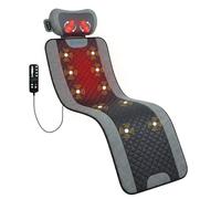 COMFIER Massage Mats Full Body with Heat, Vibration Back Massage Chair Pad with Shiatsu Neck Pillow 10 Vibrating Motors & 3 Levels of Heating Massage Mat, Bed Massager, Gifts