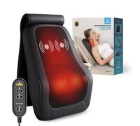 COMFIER Shiatsu Back Neck Massage Pillow Dual Heat Zones Multi Body Use
