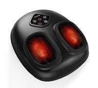COMFIER Shiatsu Foot Massager with Heat, 4-in-1 Massage Machine Compression, Kneading, Rolling & Heating, Extra Large Foot Fits Up to Size 14, Birthday Gifts for Women Men, Home Office Use