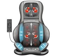 COMFIER Shiatsu Massage Chair Pad with Heat & Compression for Neck Back
