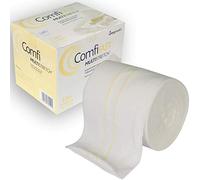 Comfifast Elasticated Multistretch Tubular Viscose Bandage - for X-Large Limbs, Childs Trunk, Yellow Line 10.75cm (for Limb Circumference 35-65cm) - 10m Roll