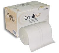 Comfifast Elasticated Tubular Stretch Viscose Bandage - for Adult Trunk, Beige Line 17.5cm (for Limb Circumference 50-120cm) - 10m Roll