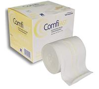 Comfifast Elasticated Tubular Stretch Viscose Bandage - for X-Large Limbs, Childs Trunk, Yellow Line 10.75cm (for Limb Circumference 35-65cm) - 10m Roll
