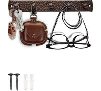 Comfify Cast Iron Key Holder - Padlock Design with 5 Hooks - Farmhouse